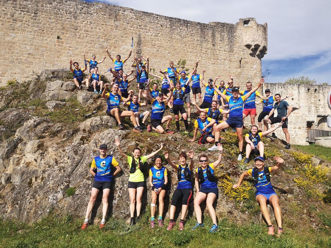 Des nouveaux maillots pour le club de trail du CCA Rouffach