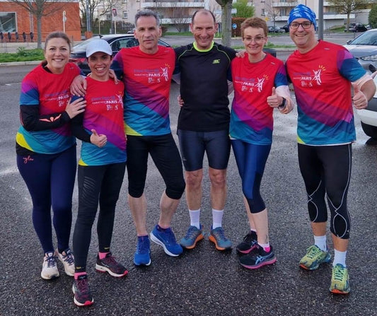 Des maillots pour le Marathon de Paris