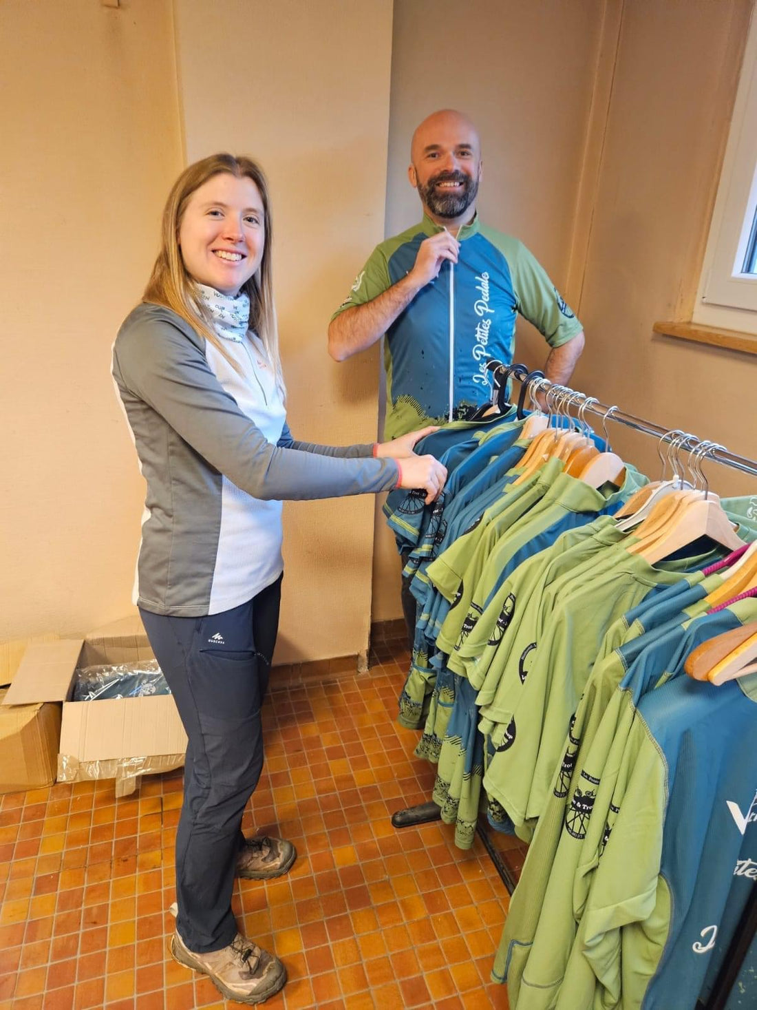 Des tenues sportives pour le Club Vosgien