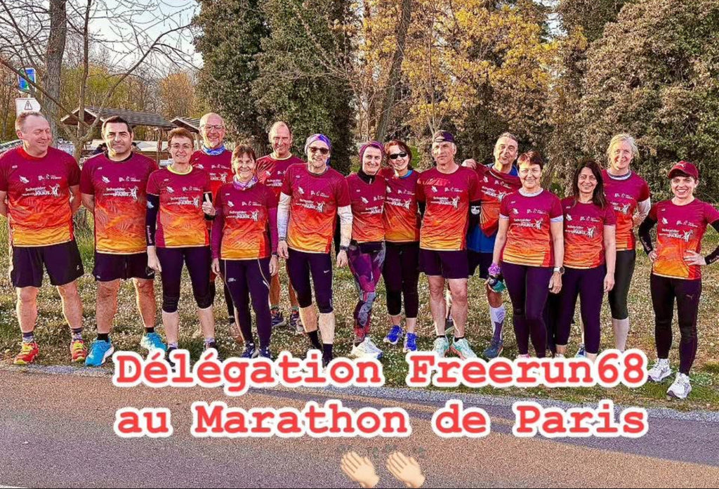 Les Free Run au Marathon de Paris