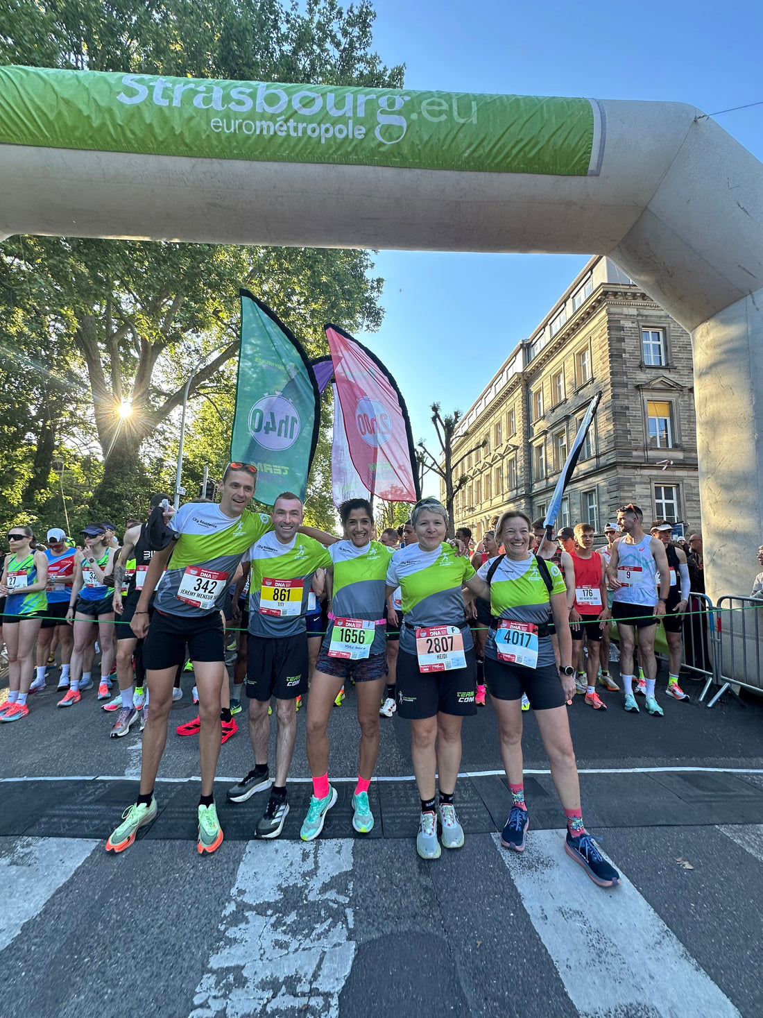 Des maillots pour les Run'Heures d'Allure