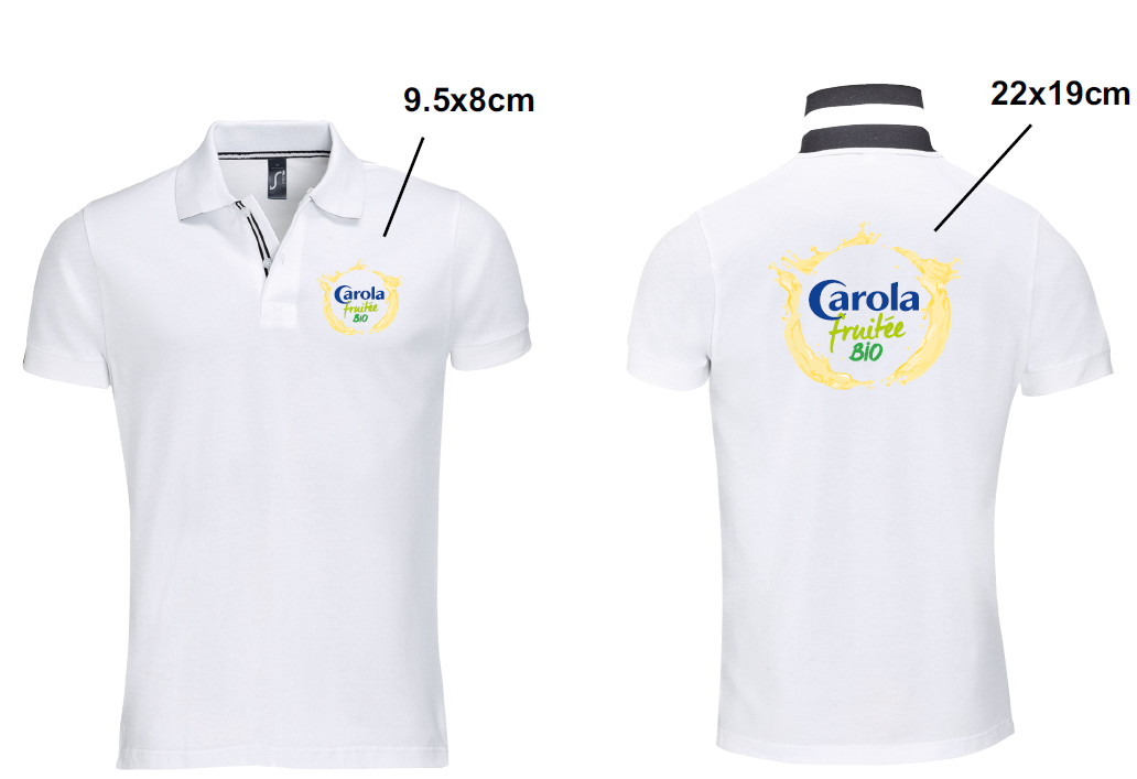 Polos et canotiers pour Carola