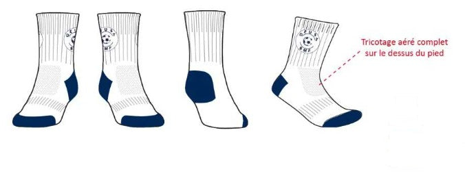 Des chaussettes pour les étudiants à Dijon