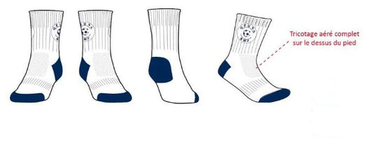 Des chaussettes pour les étudiants à Dijon