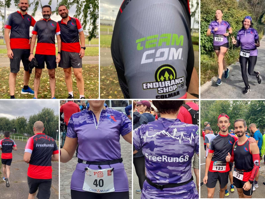 Des maillots pour FreeRun 68