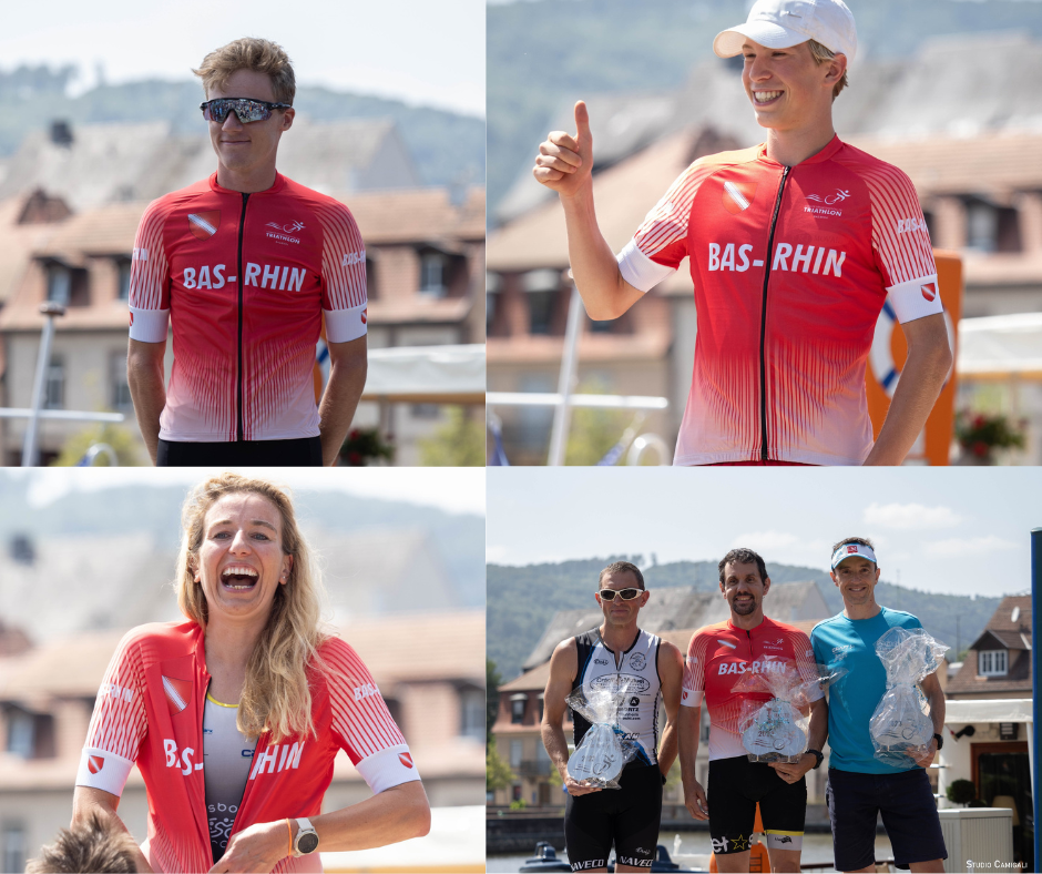 Des maillots vélo pour les champions du Bas-Rhin