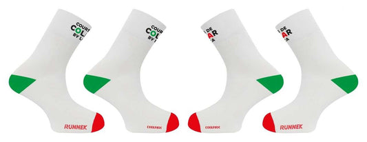 Des chaussettes pour les Courses de Colmar