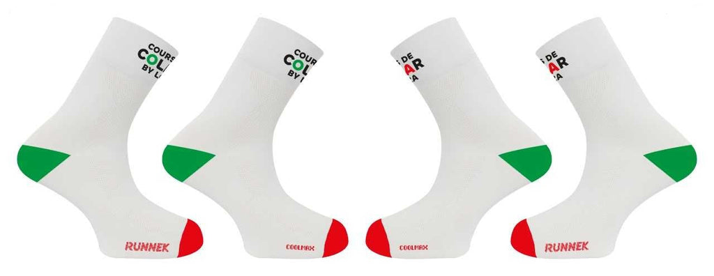 Des chaussettes pour les Courses de Colmar