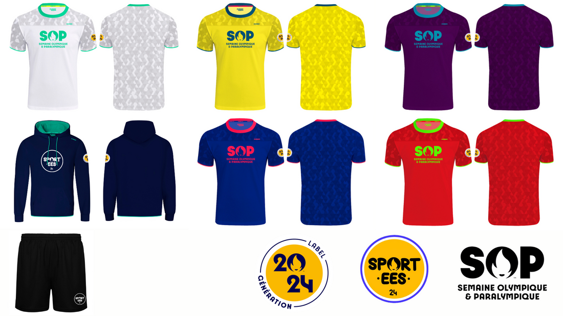 Des maillots de sport pour la Semaine Olympique