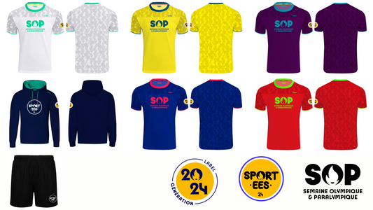 Des maillots de sport pour la Semaine Olympique