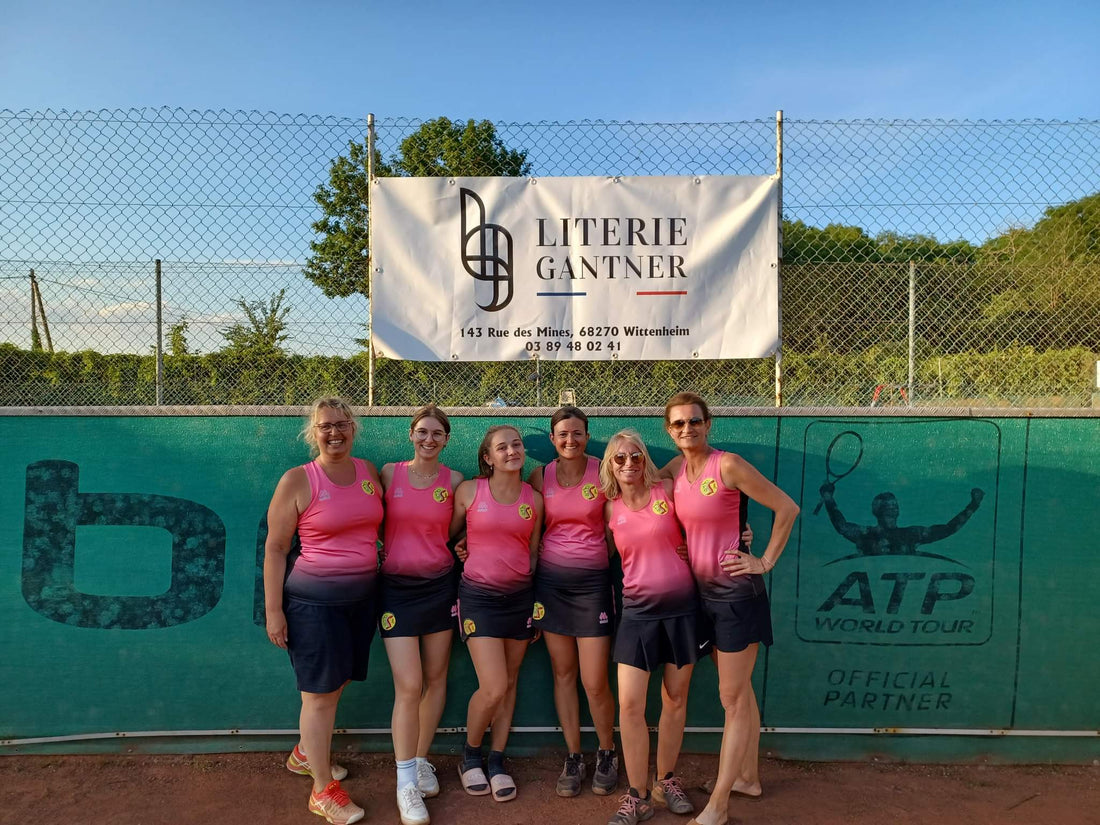 Des tenues pour le club de tennis de Staffelfelden.