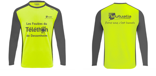 Maillots pour les Foulées du Téléthon