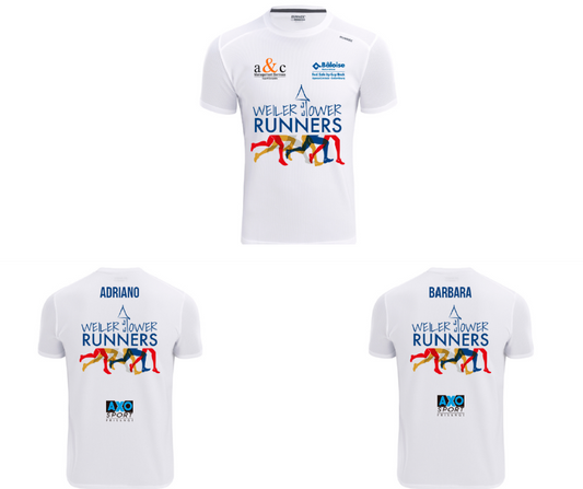 Maillots sublimés pour les Weiler Tower Runners