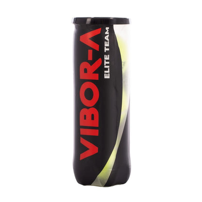 TUBE DE 3 BALLES DE PADEL VIBOR-A ELITE TEAM