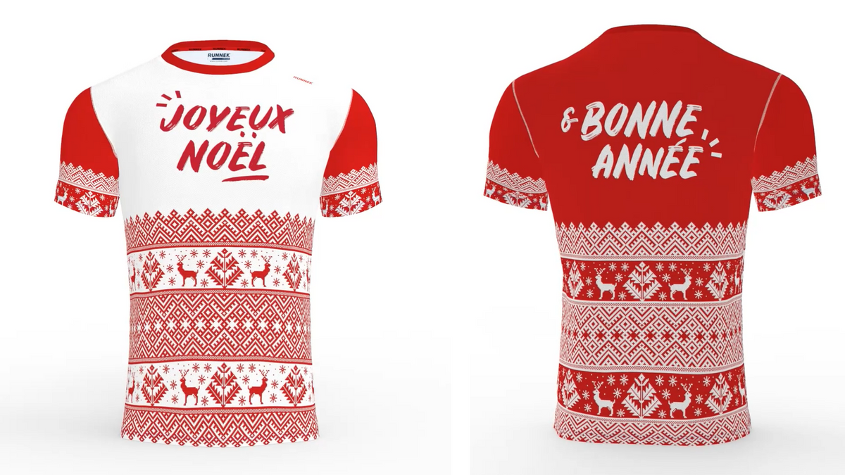 Maillot Running de Noël - unisexe