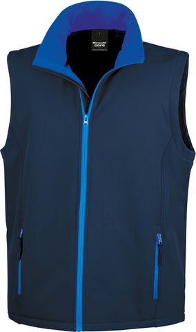 Veste Softshell, avec doublure en polaire. Col montant et fermeture à glissière à double sens